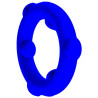 Oxballs Cockring Spinner 25 mm Bleu